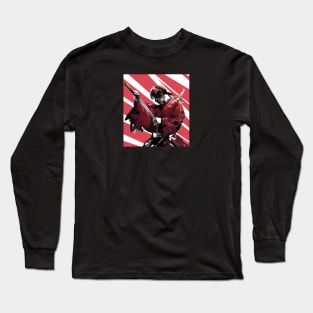 Rurouni Kenshin In Vector Art Stlye Long Sleeve T-Shirt